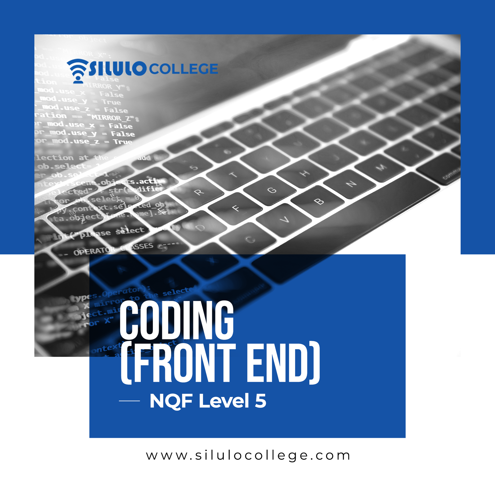 Coding (Front End) - NQF Level 5